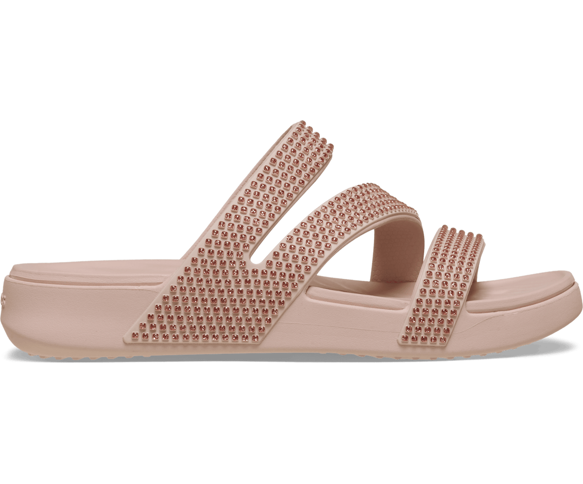 Getaway Strappy Gems Sandal - Quartz