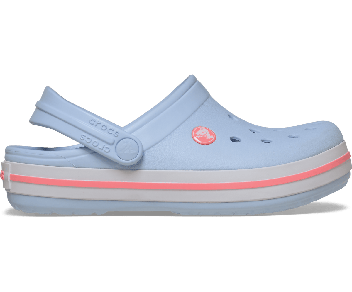Kids' Crocband鈩?Clog - Blue Frost/Guava