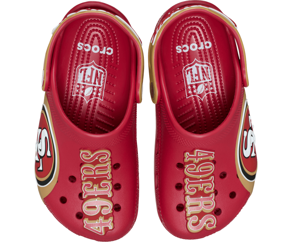 Kids鈥?NFL San Francisco 49ers Graphic Classic Clog - Multi