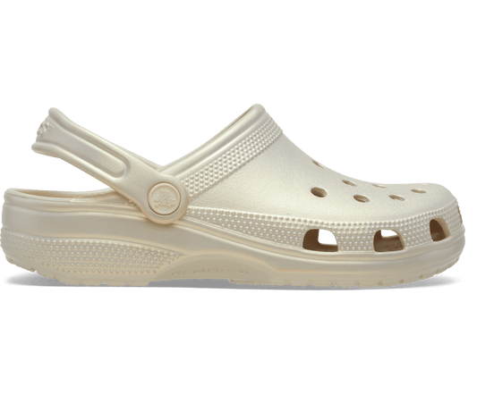 Classic Pearl Shine Clog - Frappé