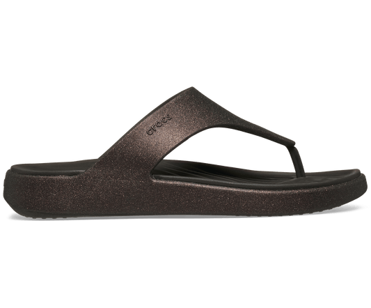 Getaway Triangle Glimmer Flip - Dark Cocoa