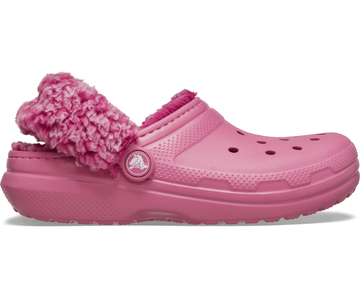 Kids鈥?Classic Fleece Lined Clog - Quiet Rose