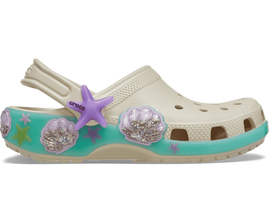 Kids' Classic Sea Sparkle Shaker Clog - Frapp茅