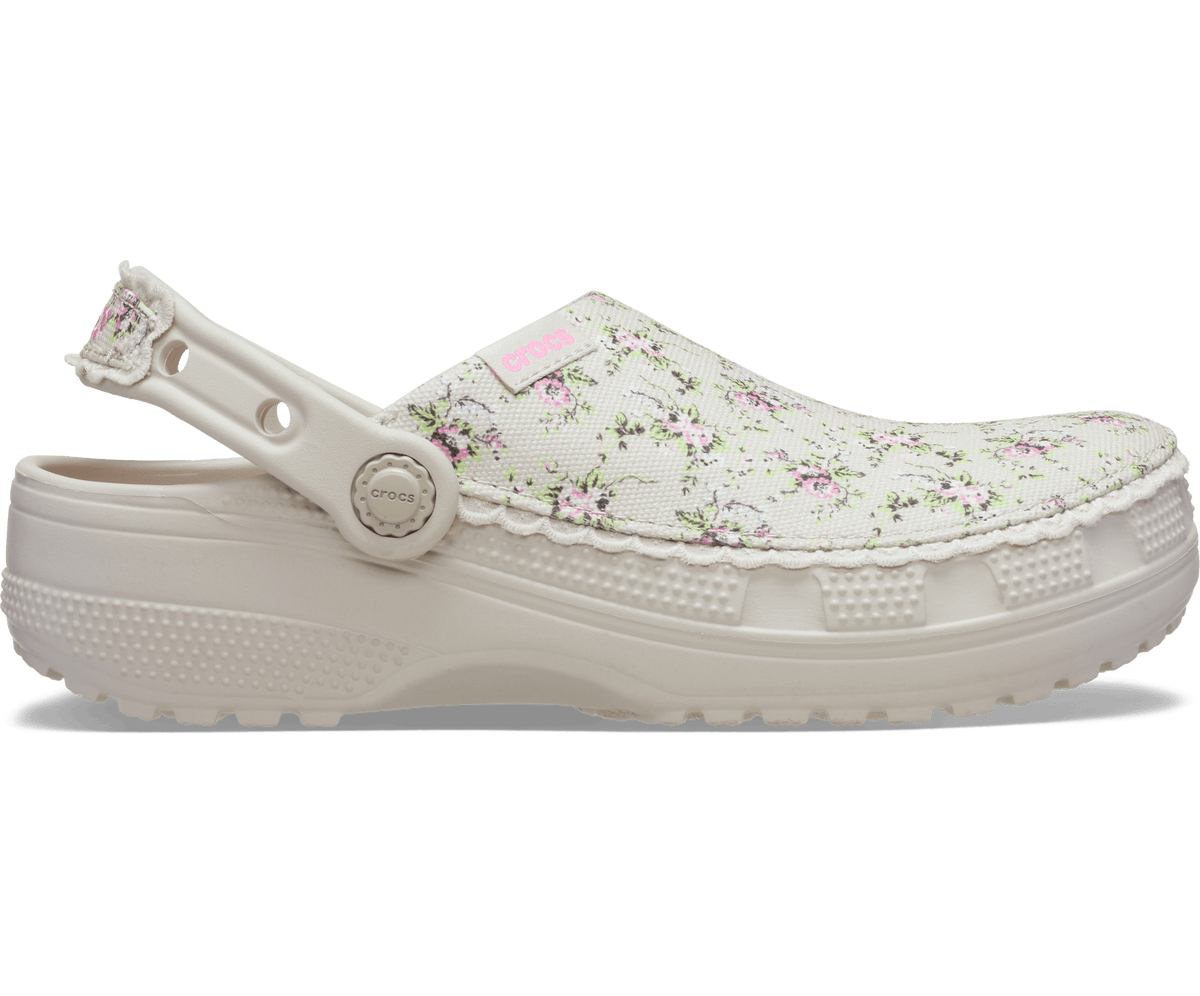 Kids' Crafted Ditsy Floral Clog - Cocoa Cr猫me
