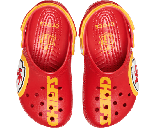 Kids鈥?NFL Kansas City Chiefs Graphic Classic Clog - Multi