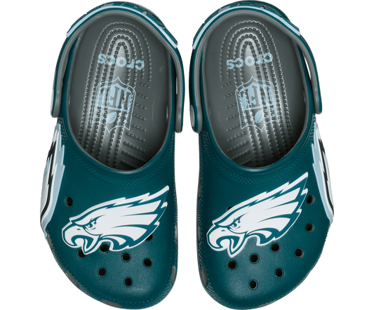 Kids鈥?NFL Philadelphia Eagles Graphic Classic Clog - Multi