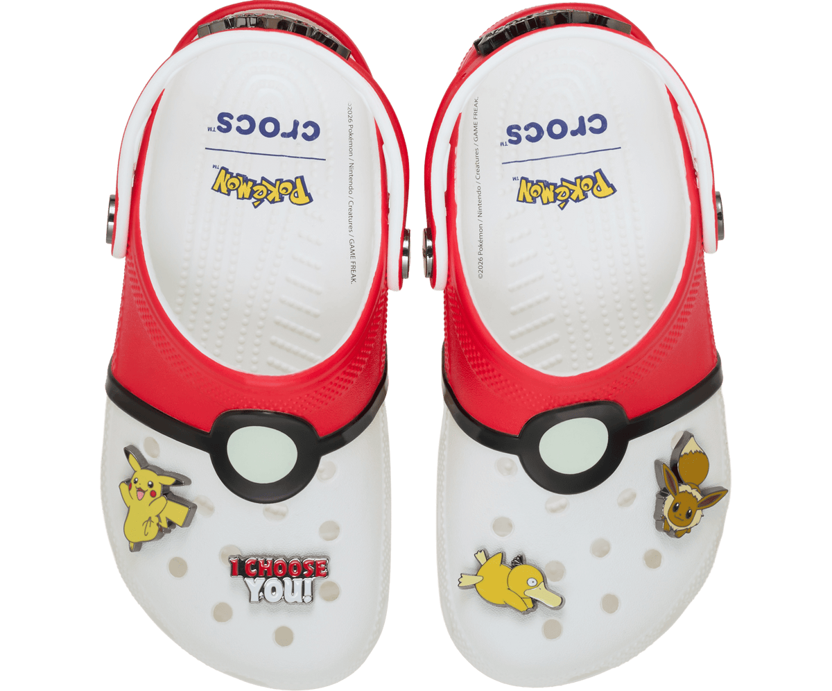 Kids鈥?Pok茅mon Pok茅 Ball Classic Clog - Multi