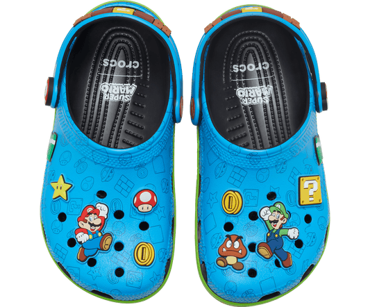 Kids Super Mario鈩?Core Classic Clog - Multi
