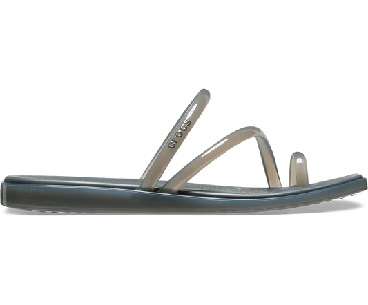 Miami Toe Loop Jelly Sandal - Carbon Jelly