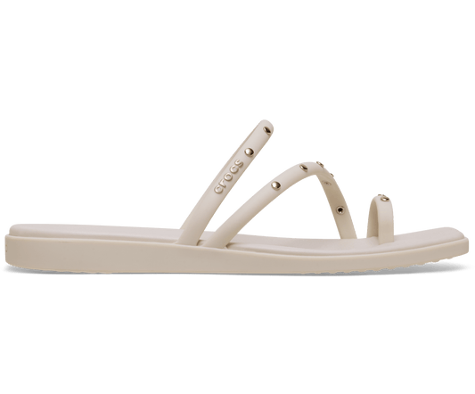 Miami Toe Loop Studded Sandal - Almond Tint