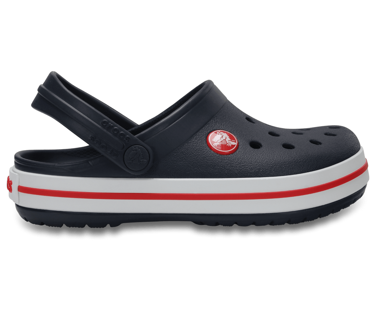Toddler Crocband鈩?Clog - Navy / Red