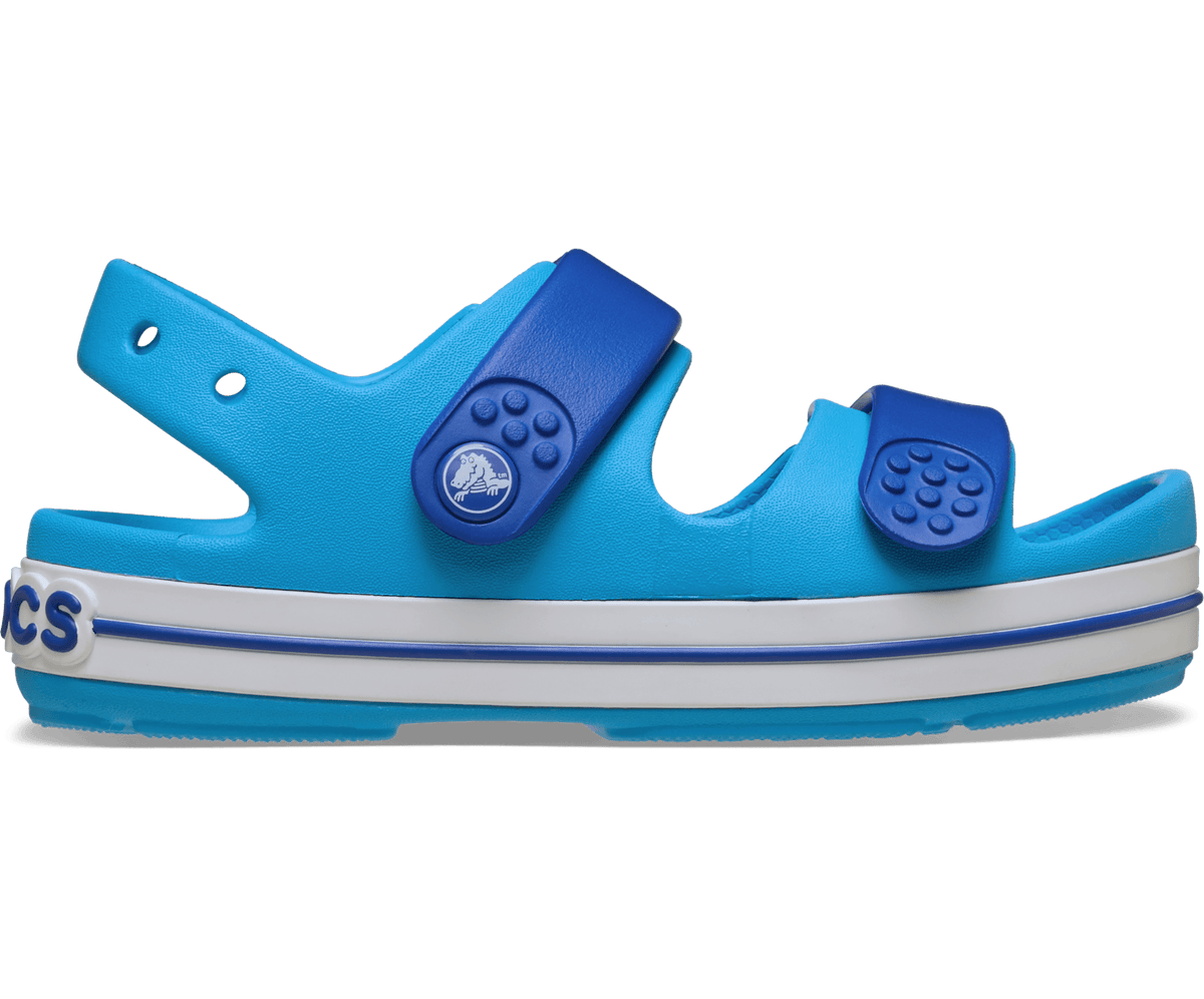Toddler Crocband鈩?Cruiser Sandal - Venetian/Blue Bolt