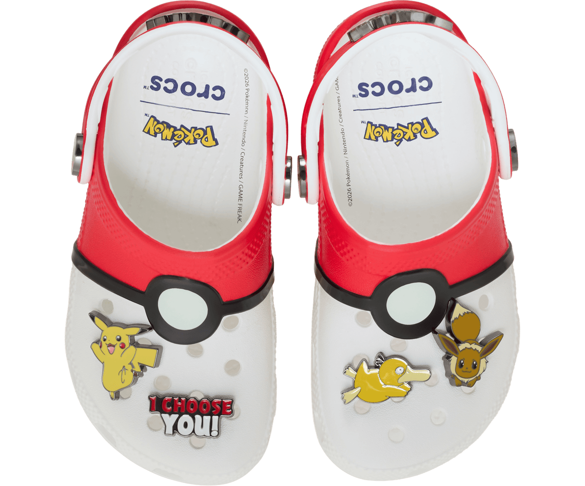 Toddler Pok茅mon Pok茅 Ball Classic Clog - Multi